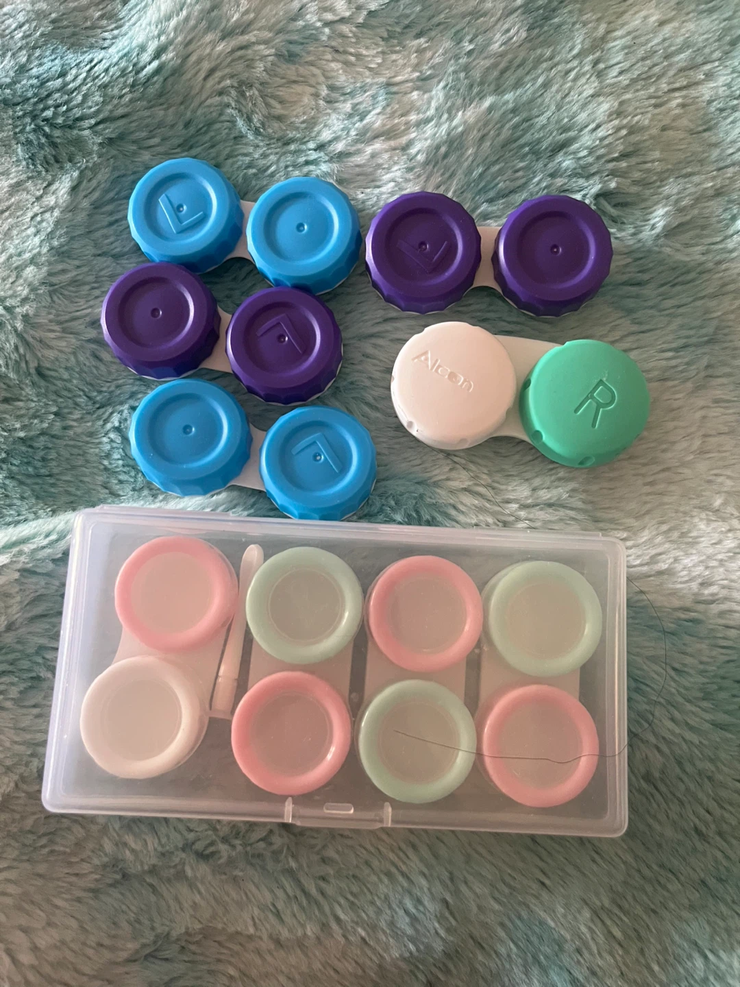 Contact Lens Cases - Assorted Colours