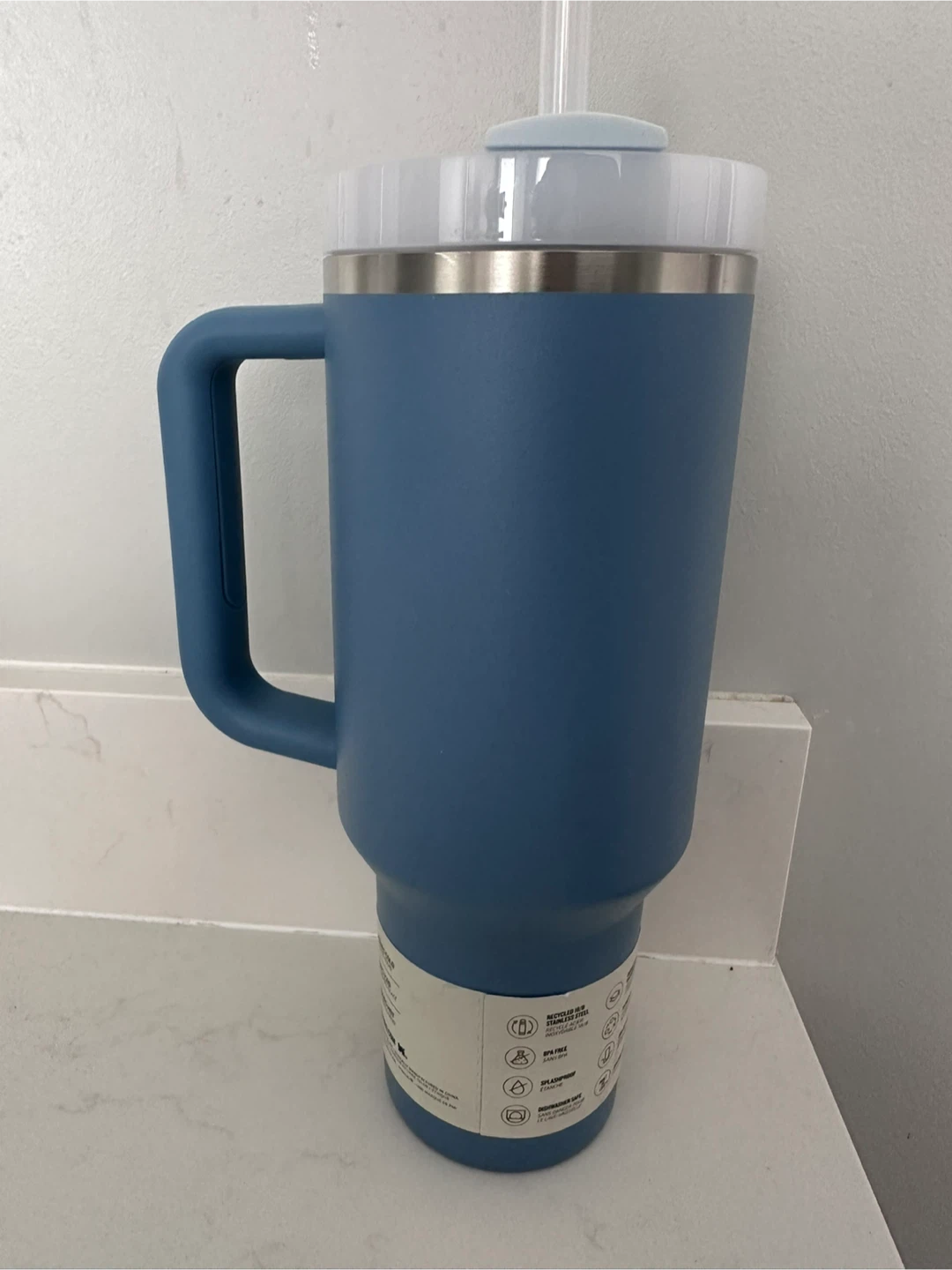 New Stanley Quencher H2.0 Flowstate Tumbler 40oz Indigo - photo 3