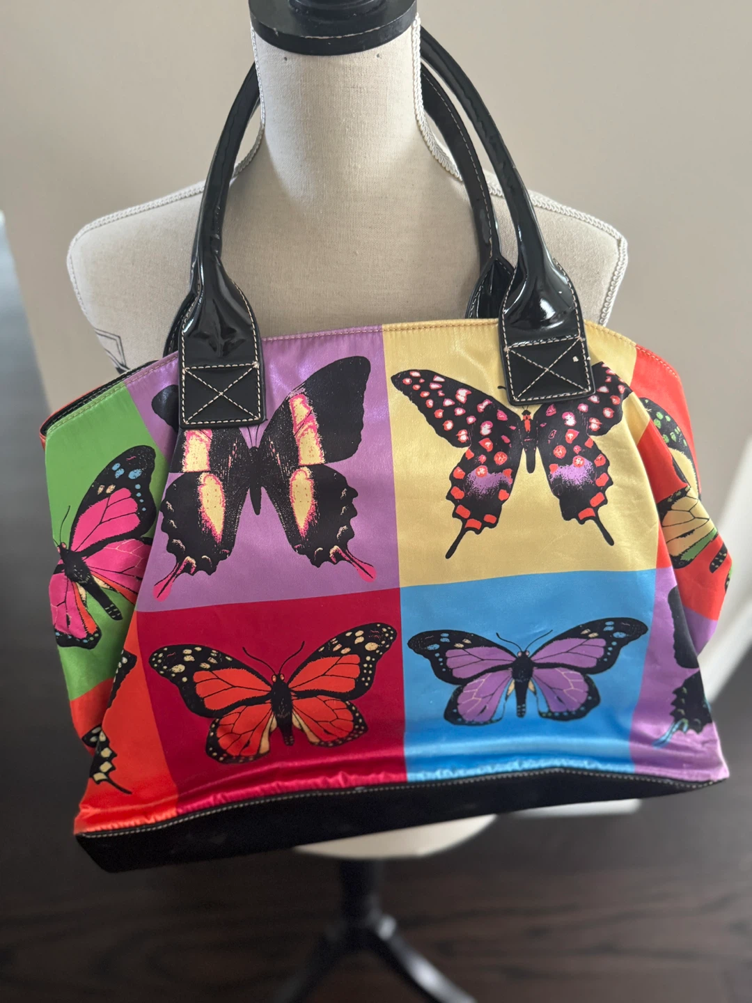 Kate Landry Butterfly Print Tote Bag