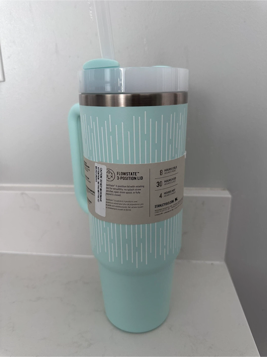 New Stanley Quencher H2.0 Tumbler 30oz Seafoam - photo 4
