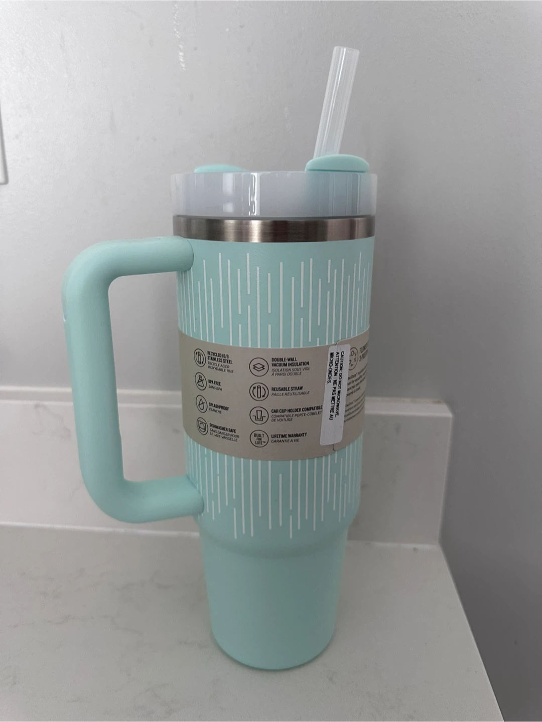 New Stanley Quencher H2.0 Tumbler 30oz Seafoam - photo 3