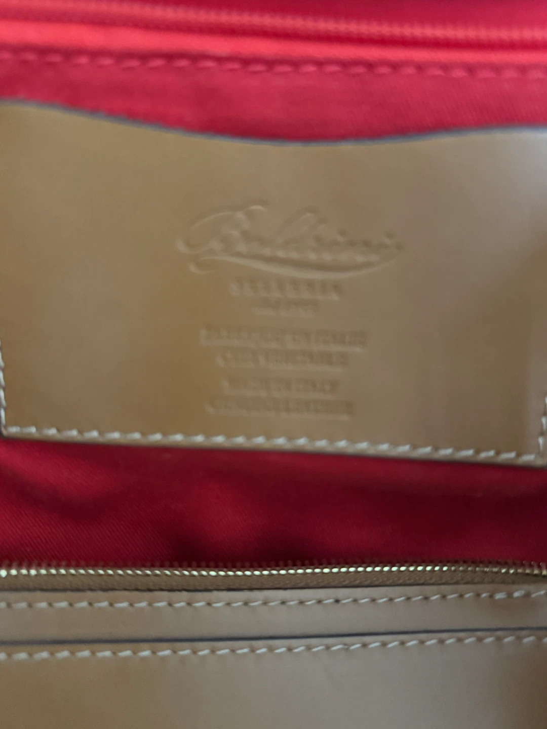 Baldini "Sellaeria" Leather Tote Bag - photo 3
