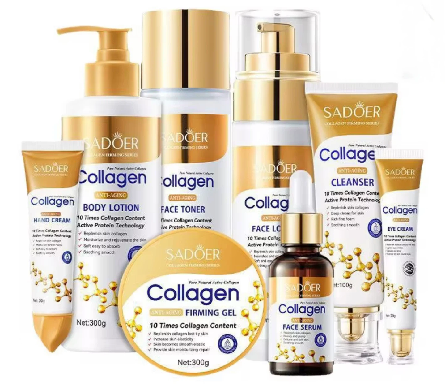 Sadoer Collagen Firming Series Skincare Set