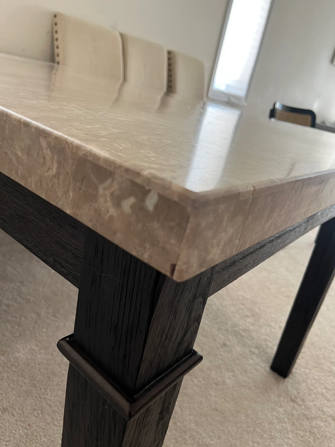 Marble Top Dining Table - photo 3