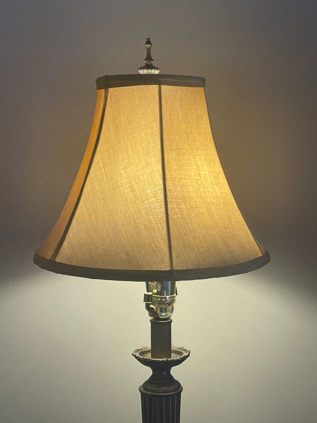 Floor Lamp with Fabric Shade - photo 2