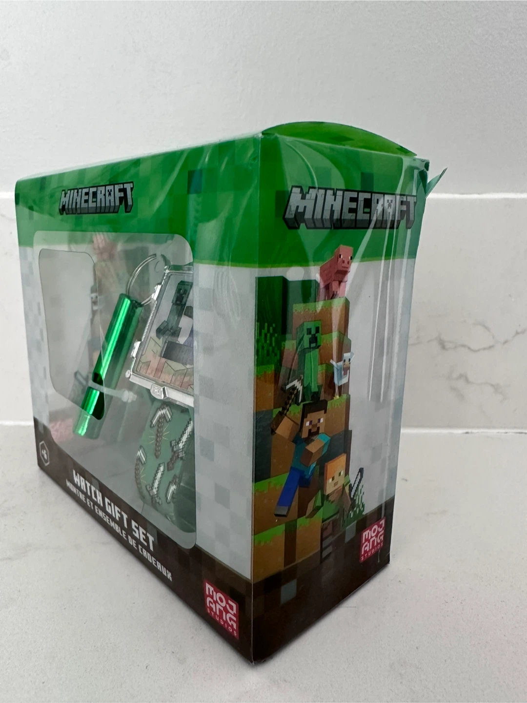 New Minecraft Watch Gift Set with Keychain - photo 3