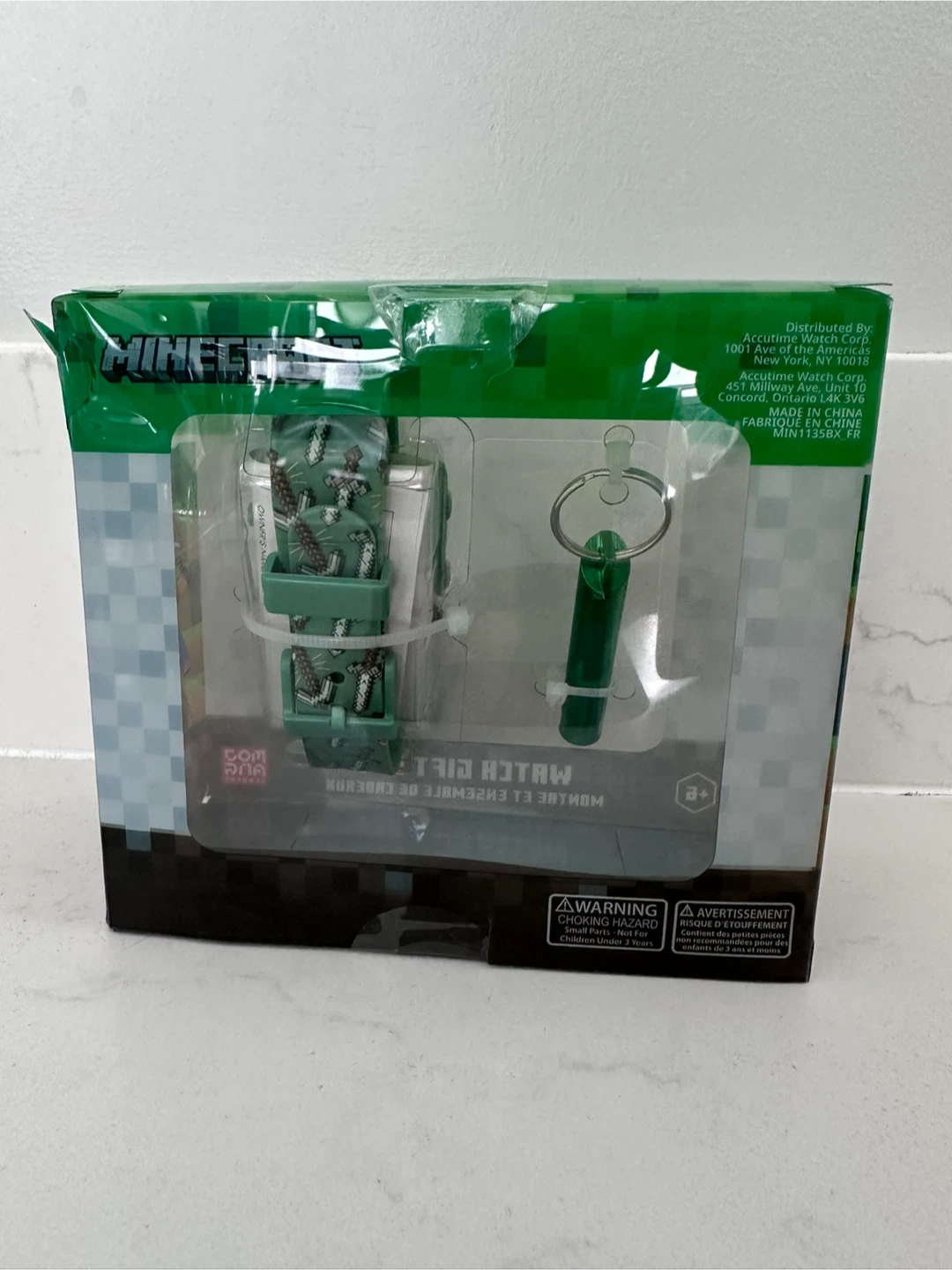 New Minecraft Watch Gift Set with Keychain - photo 2