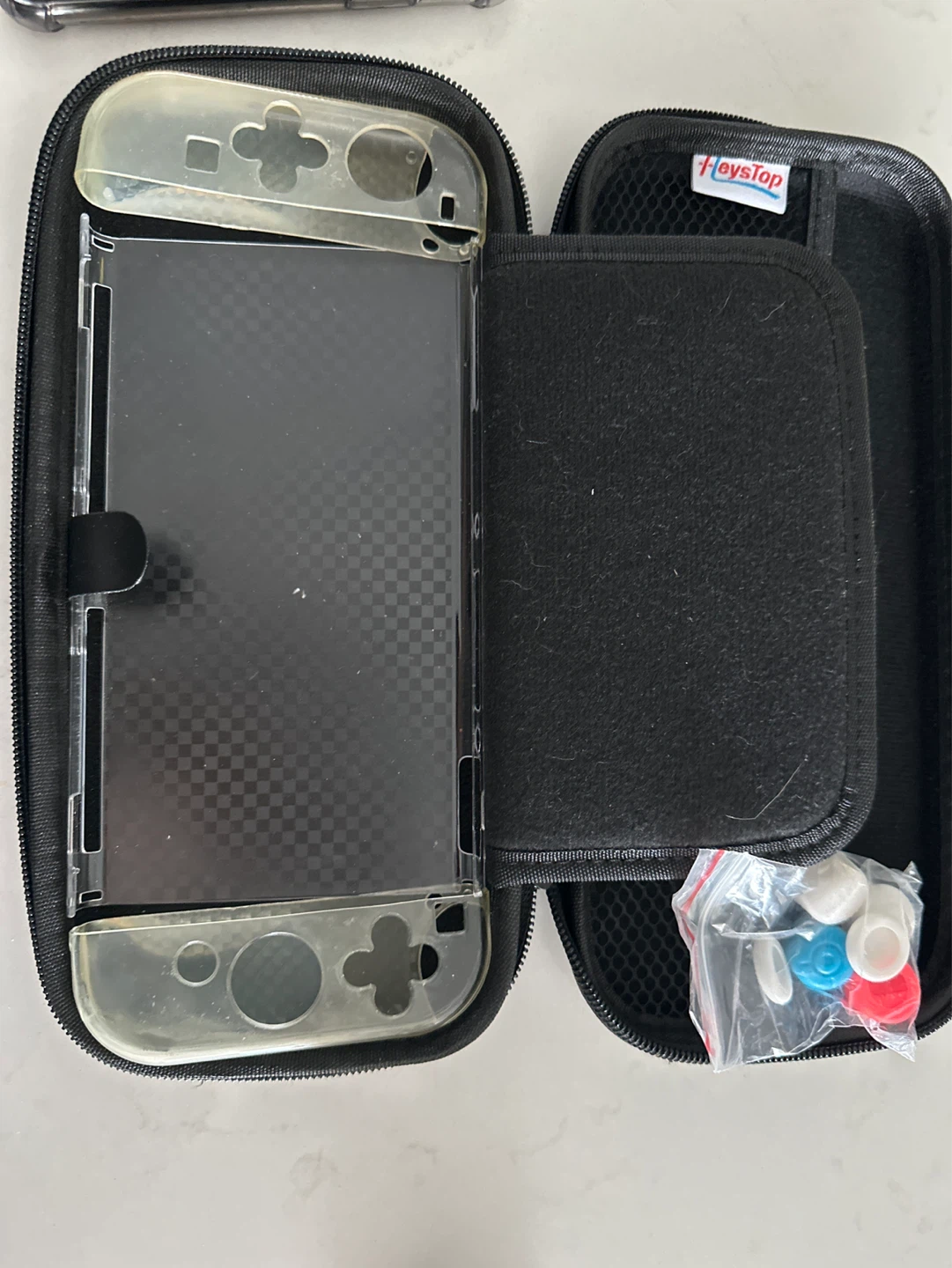 Heystop Carrying Case for Nintendo Switch with Thumb Grips - photo 2