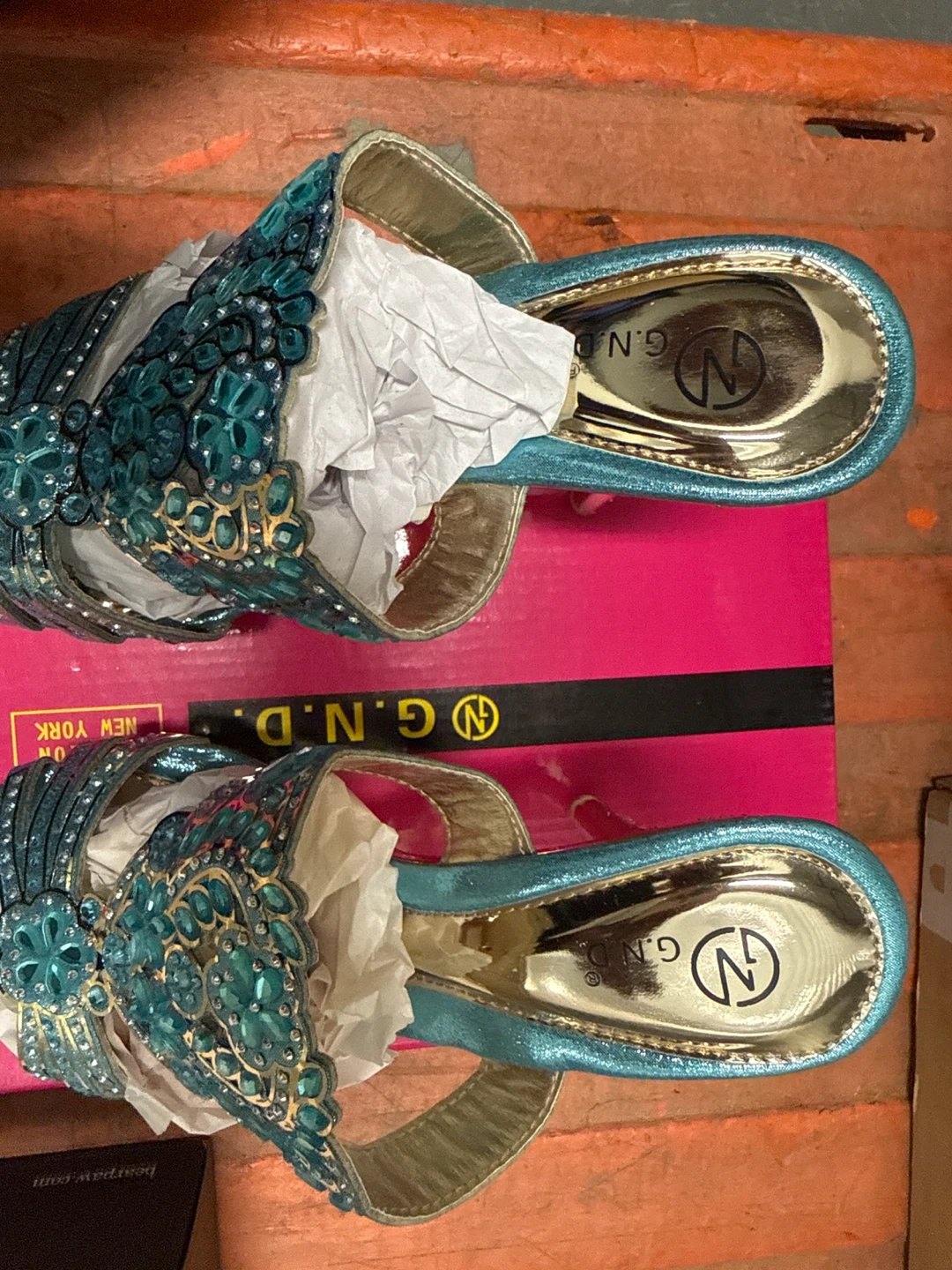 G.N.D. New York Women's Embellished Mules - photo 2