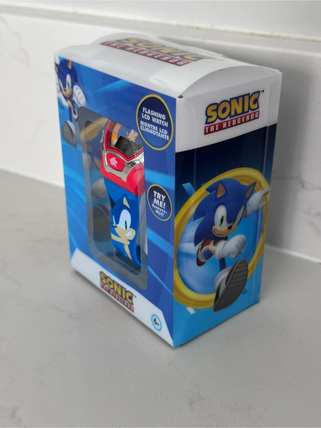 New Sonic the Hedgehog Flashing LCD Watch - photo 3