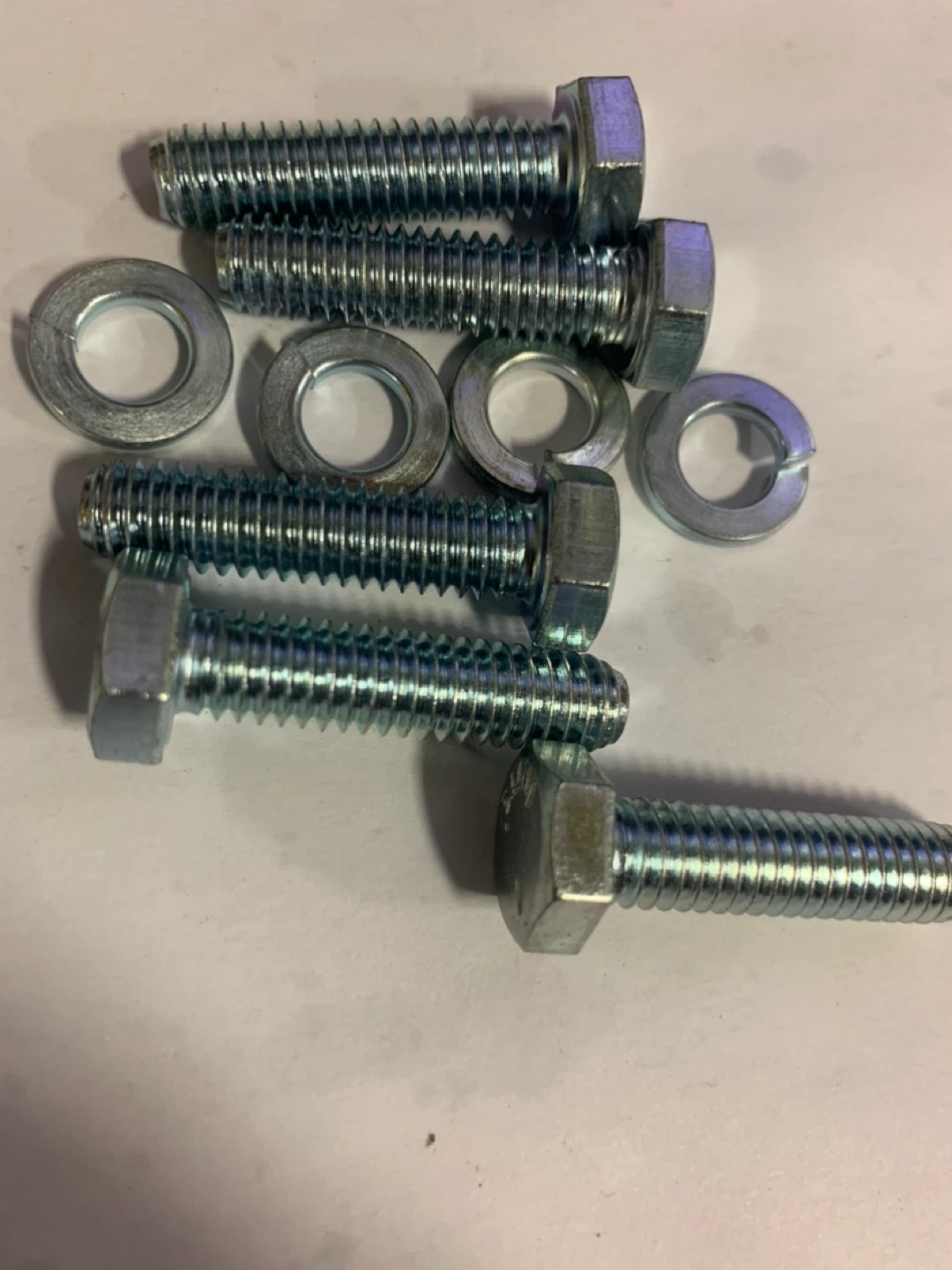 8 x 5/16 UNC Bolts with 1 1/4" Washers - photo 5