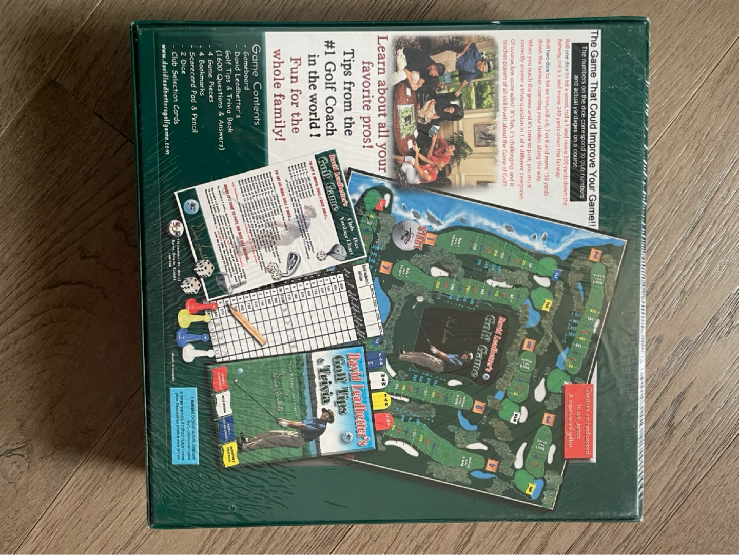 NEW! David Leadbetter's Golf Game - Vintage Board Game - photo 3