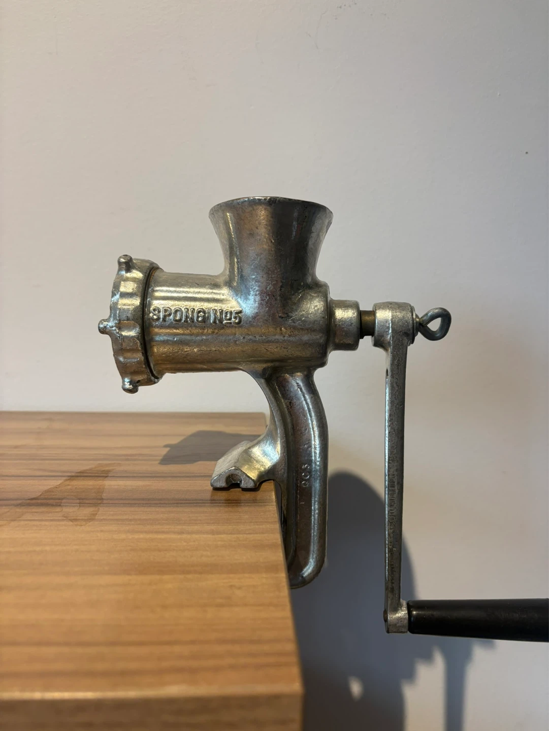 Spong No. 5 Meat Grinder