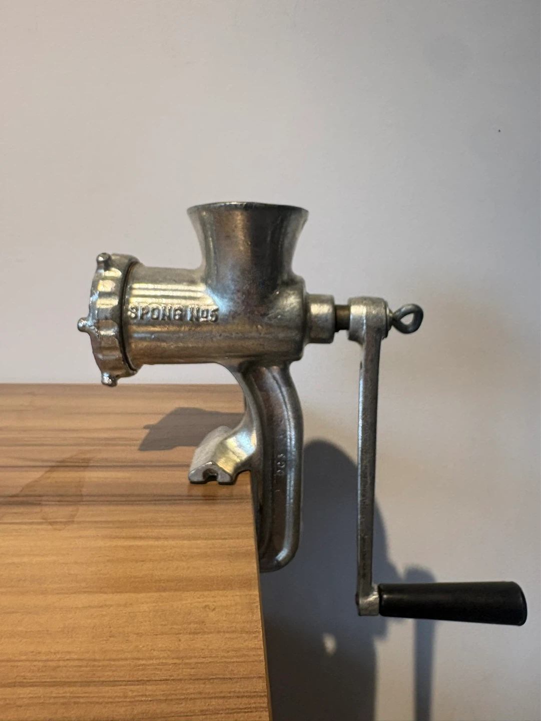 Spong No. 5 Meat Grinder - photo 3