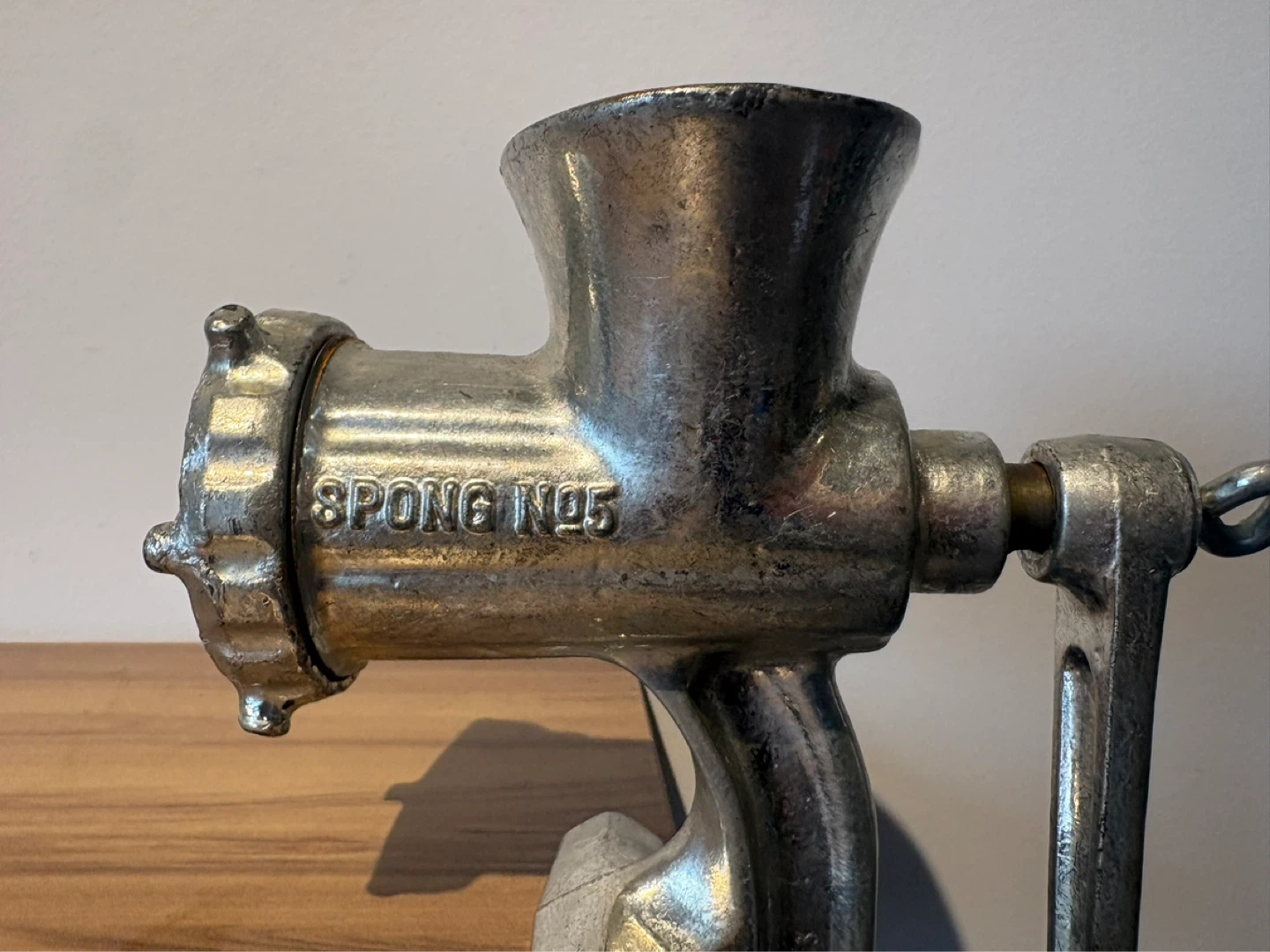 Spong No. 5 Meat Grinder - photo 4