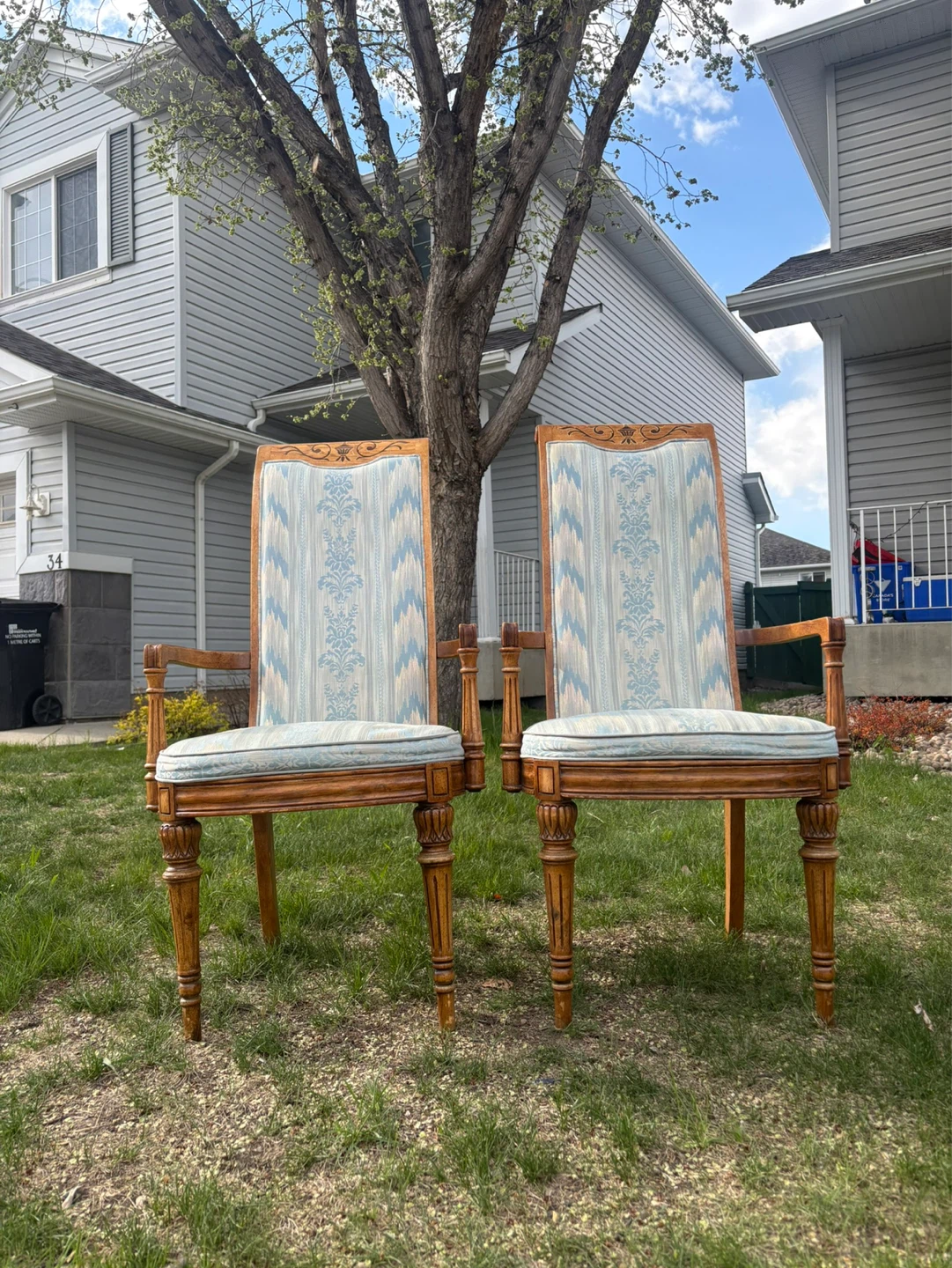 Pair of Vintage Arm Chairs - photo 4