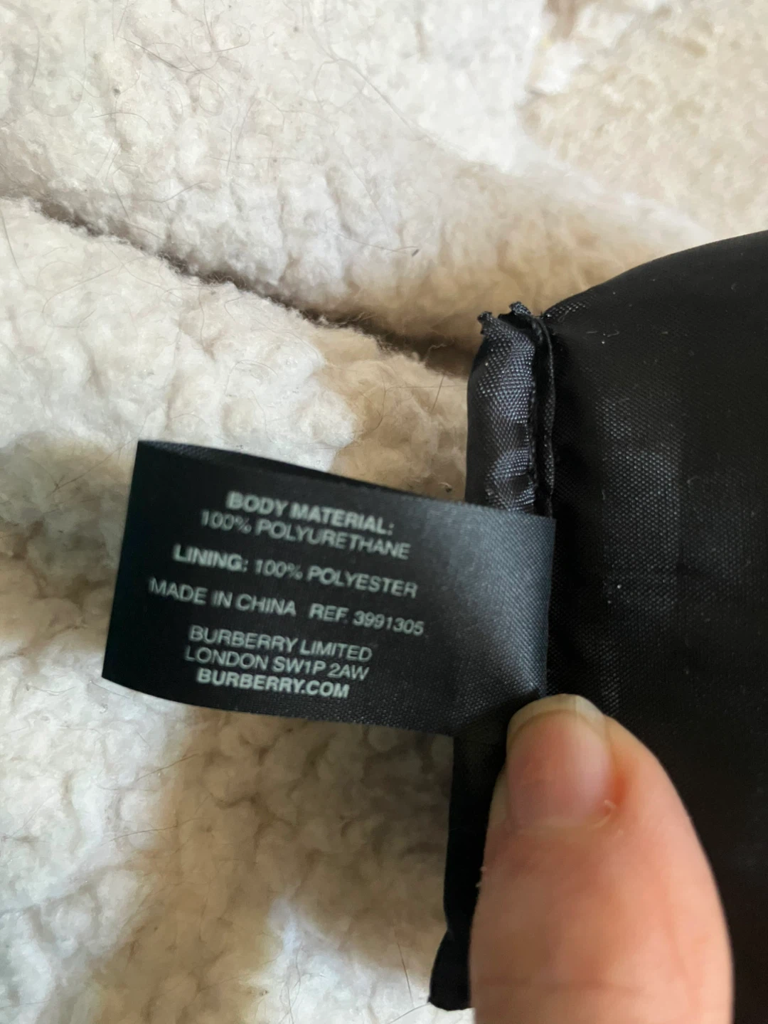 Burberry Beauty Black Cosmetic Bag - photo 4