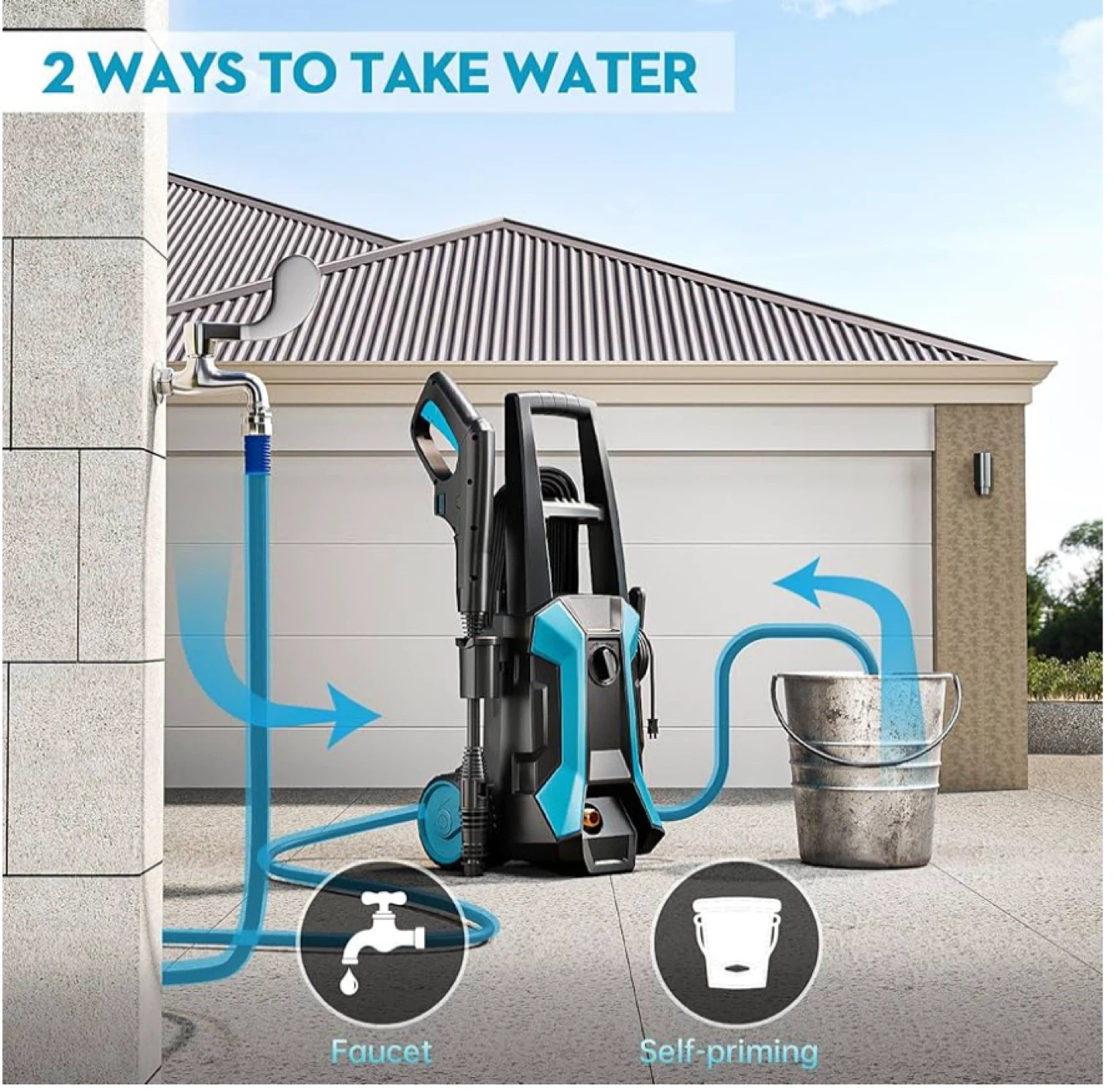 💥NEW💥Electric Pressure Washer 4000 PSI 2.4 GPM with Soap Cannon - photo 3