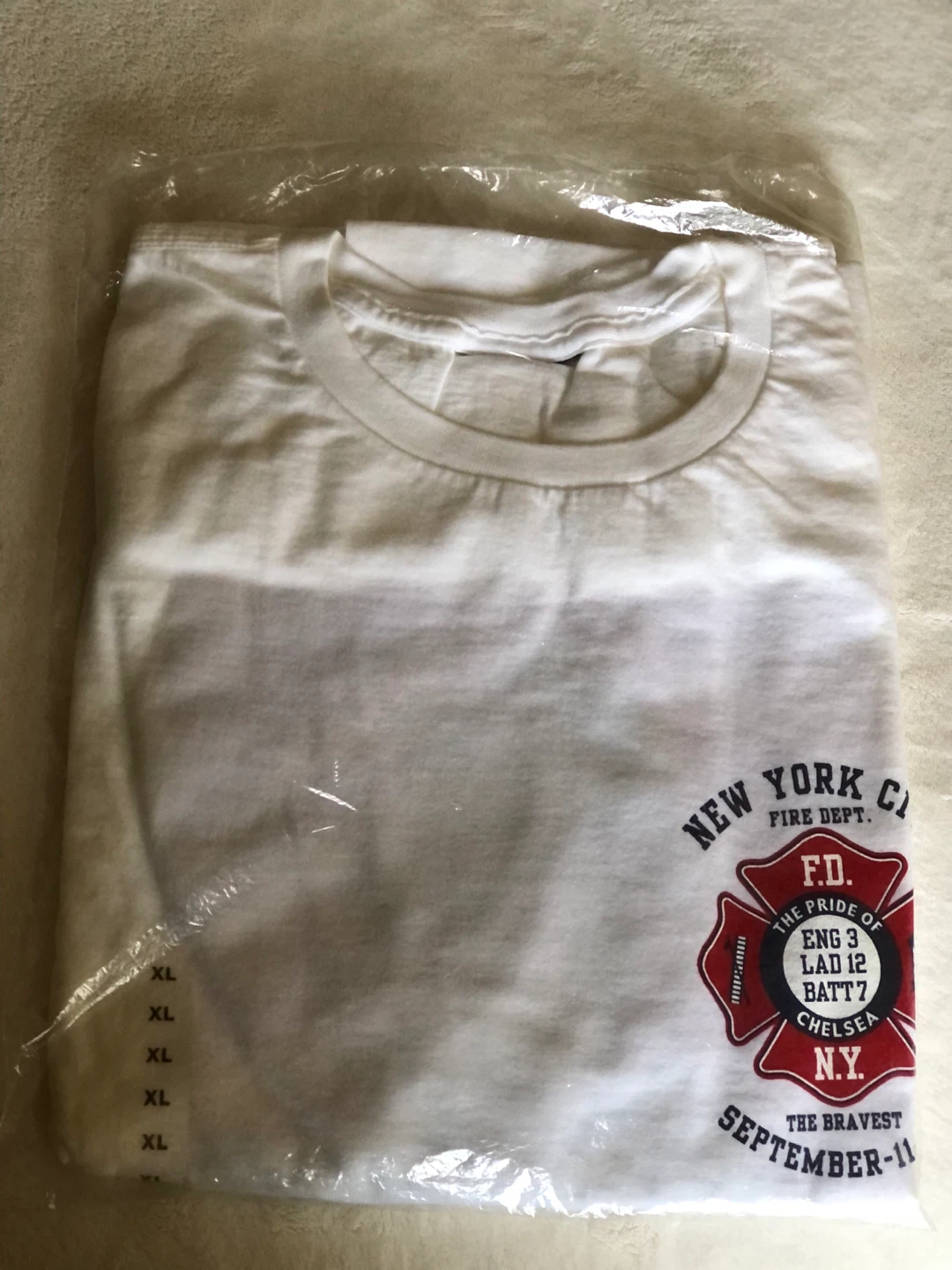 New York Fire Dept. FDNY September 11 T-Shirt XL - photo 2