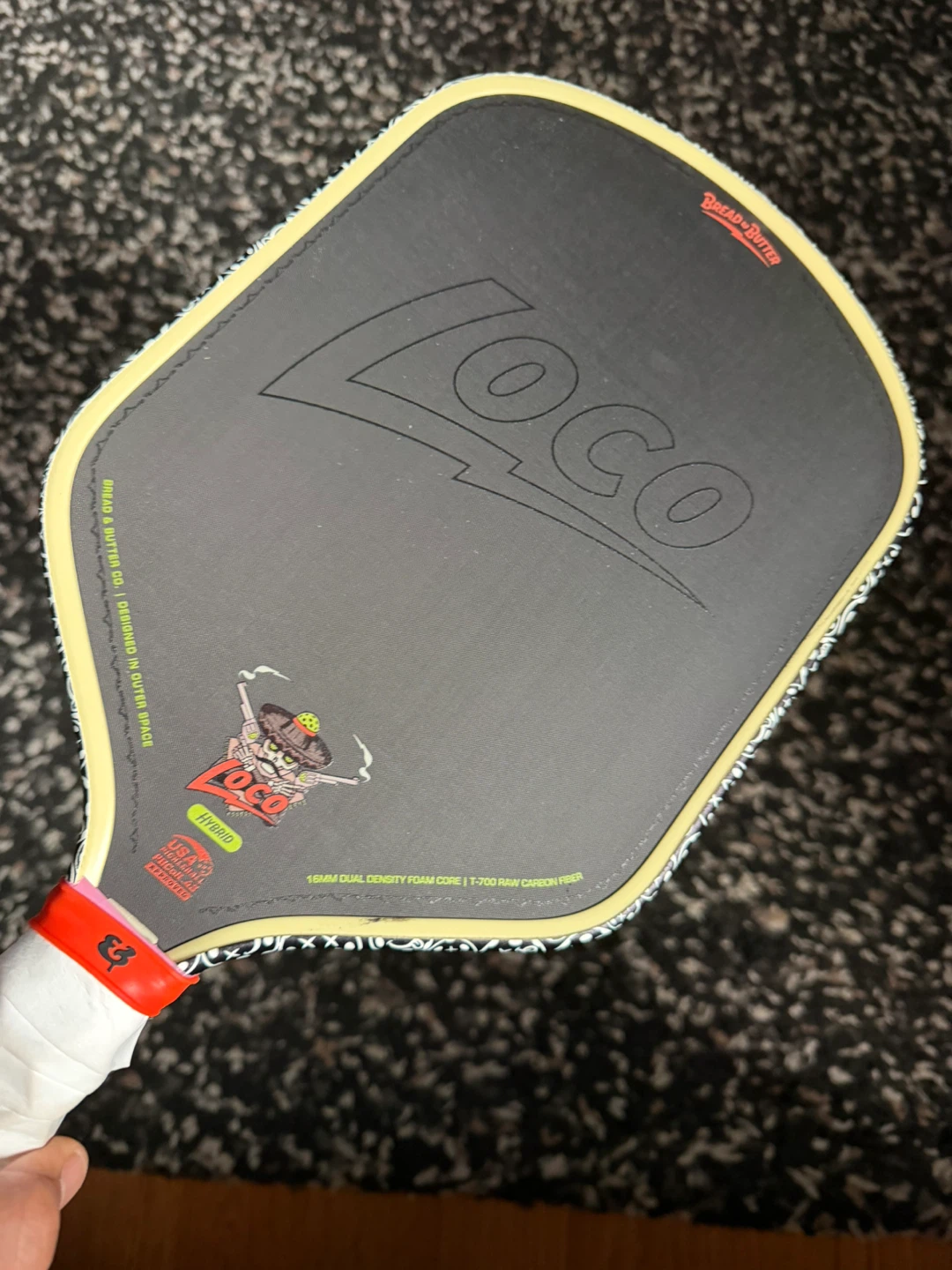 Bread & Butter Loco Hybrid Pickleball Paddle - photo 2