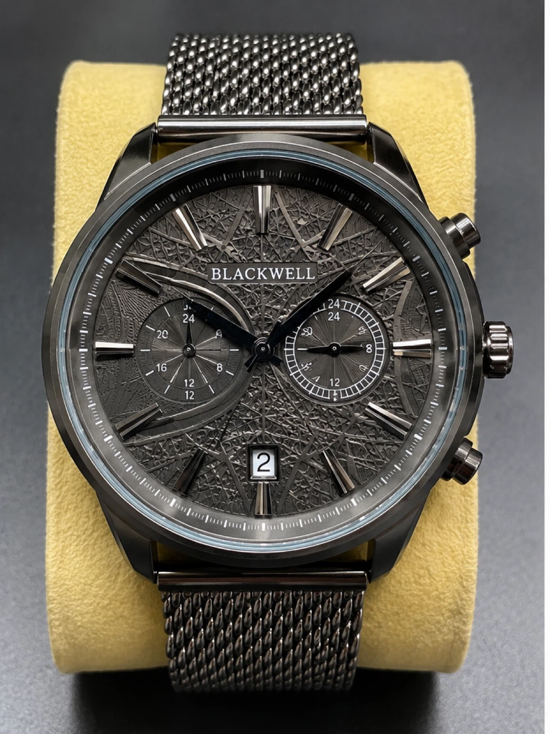 Blackwell Chronograph Watch - Gunmetal