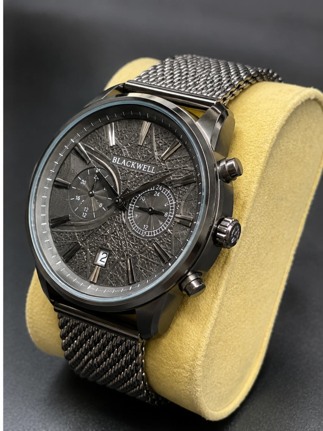 Blackwell Chronograph Watch - Gunmetal - photo 2