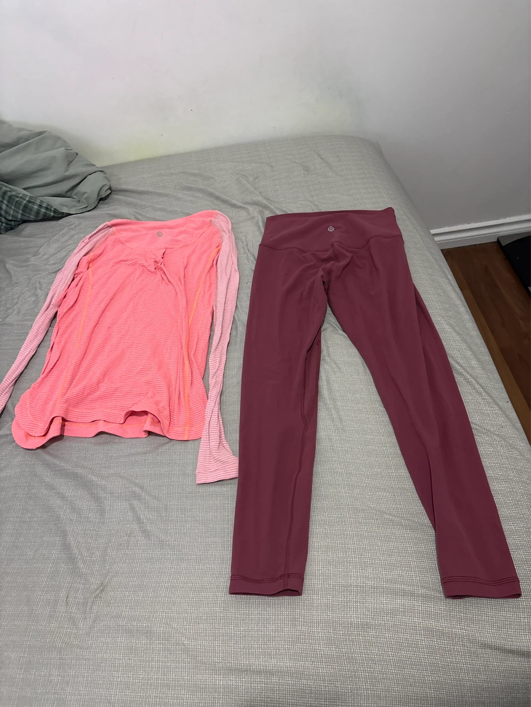 Lululemon Long Sleeve Top and Leggings Set