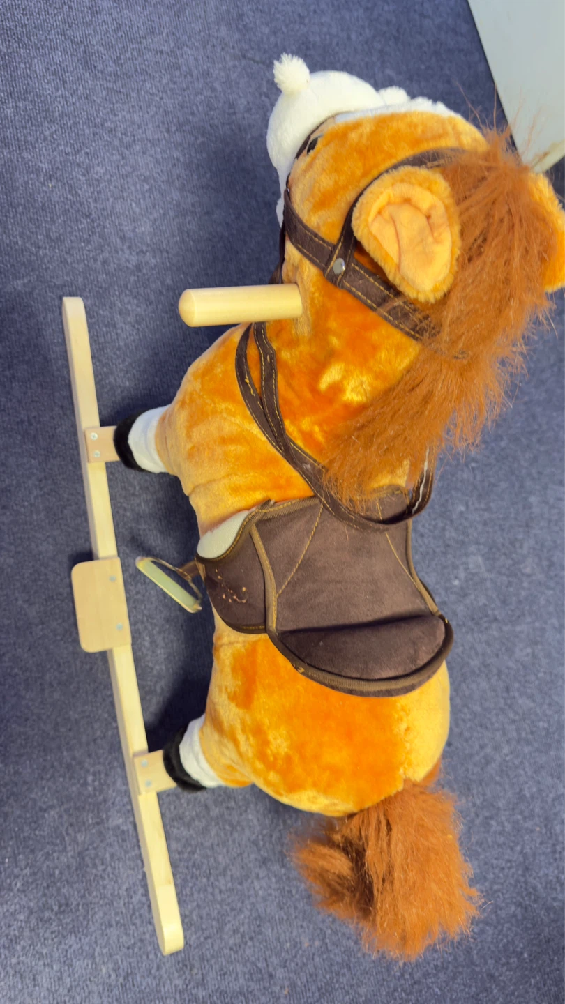 Plush Rocking Horse Toy