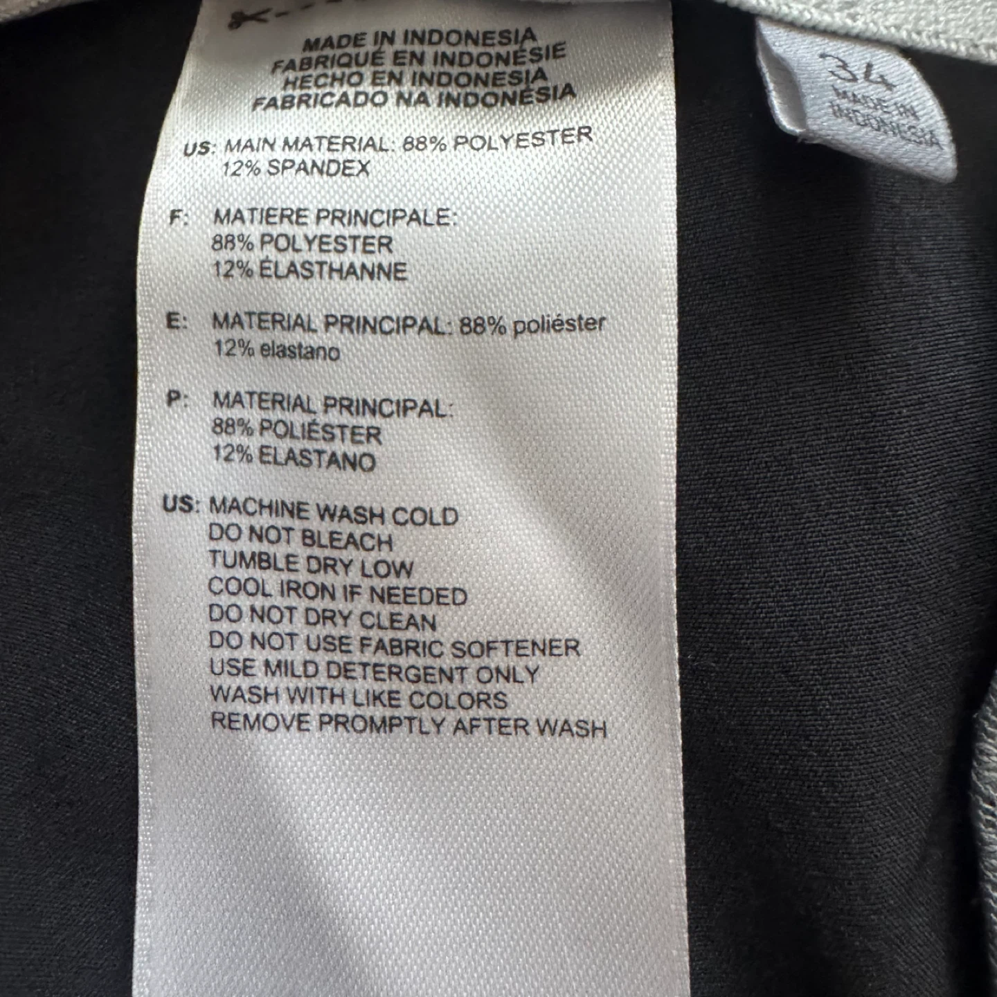 Adidas Golf / Tennis Shorts Size 34 Black Stretch - photo 5