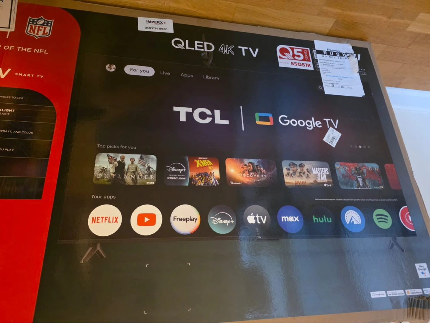 TCL QLED 4K TV with Google TV - photo 2
