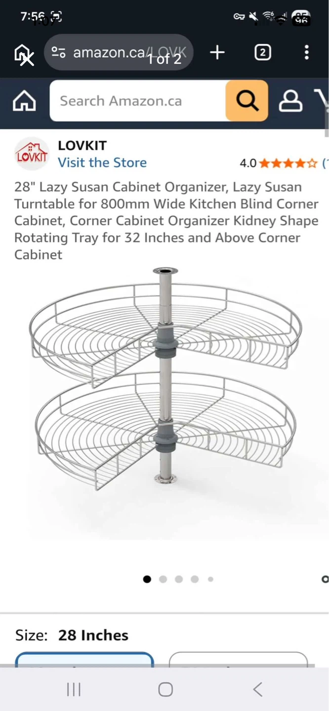 28" Lazy Susan