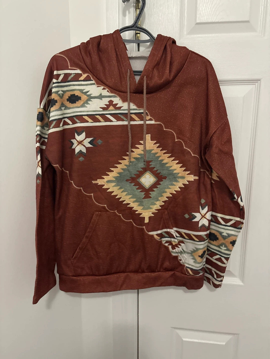 Tribal Print Hoodie