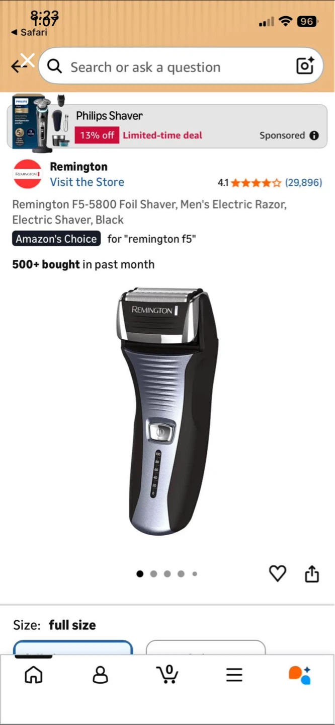 Remington F5 Foil Shaver