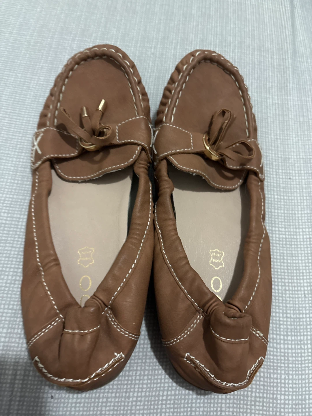 Brown Leather Loafers