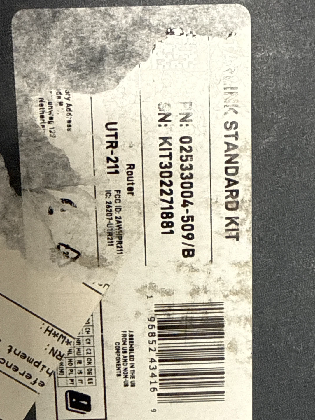 Starlink Standard Kit Router UTR-211 - photo 3