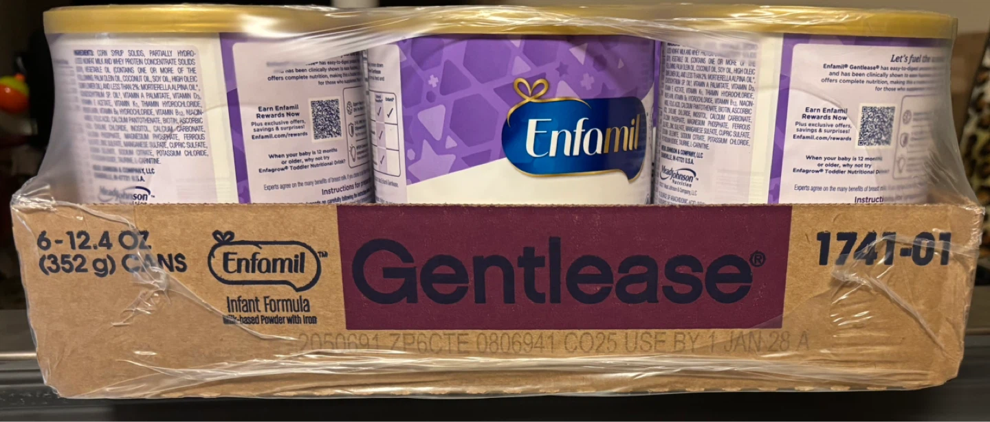Enfamil Gentlease Infant Formula - Milk-Based Powder with Iron