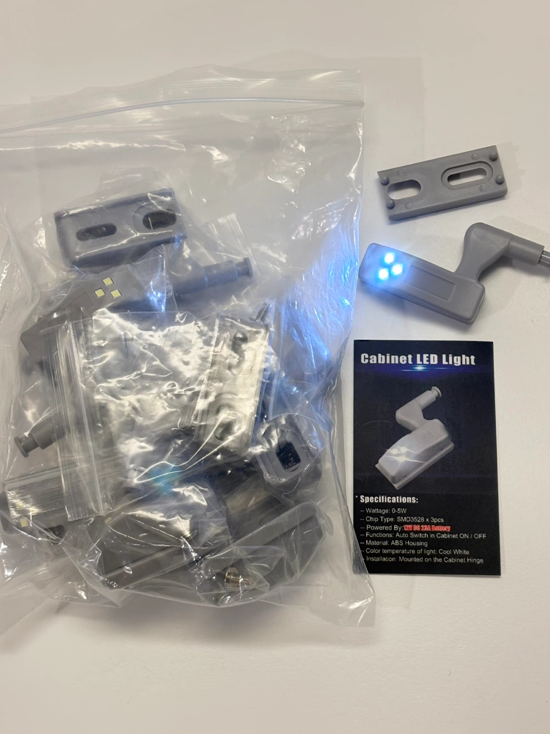 Cabinet lights , hinge lights , led light - photo 3