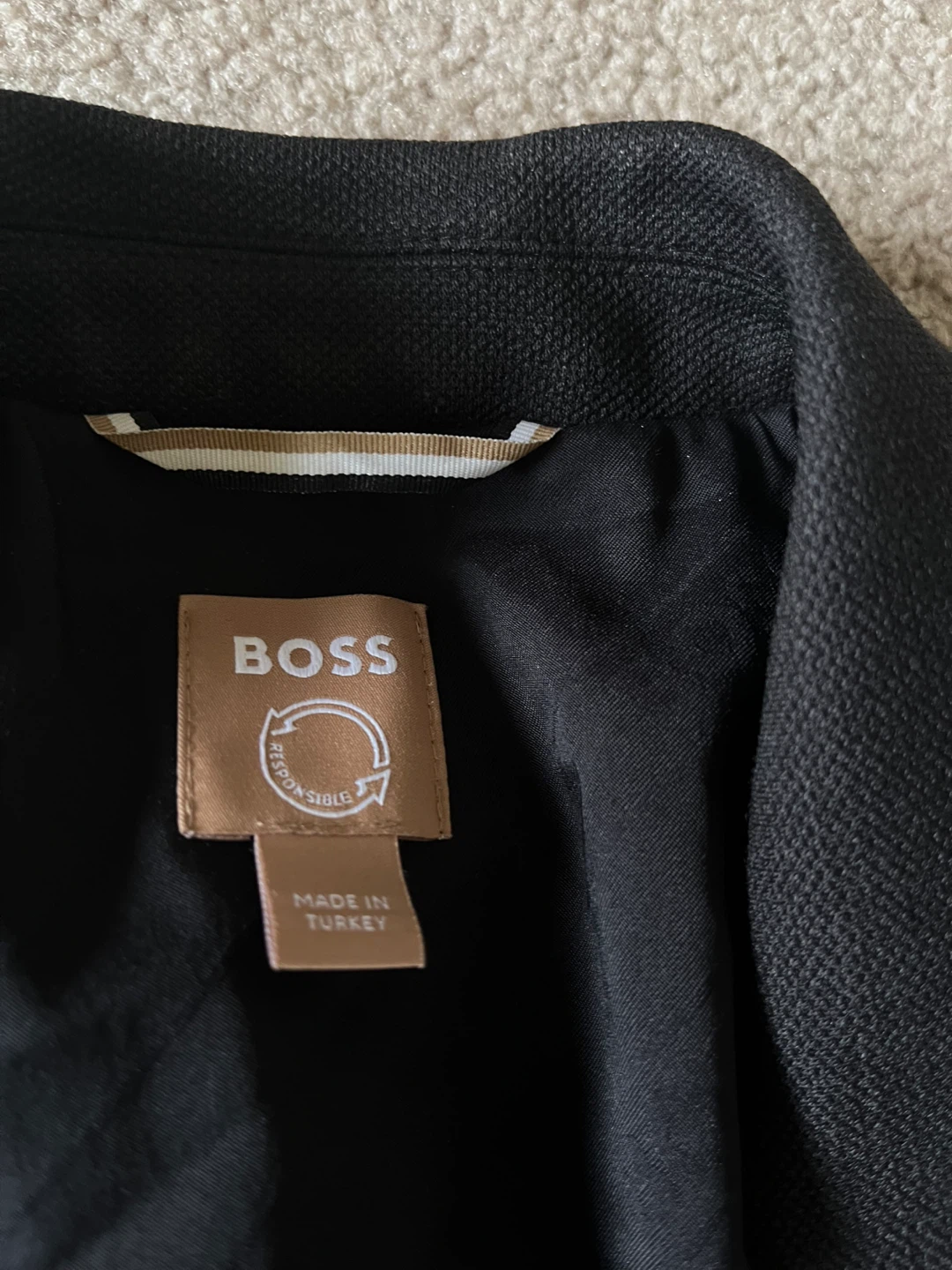 BOSS Black Double-Breasted Blazer - photo 2
