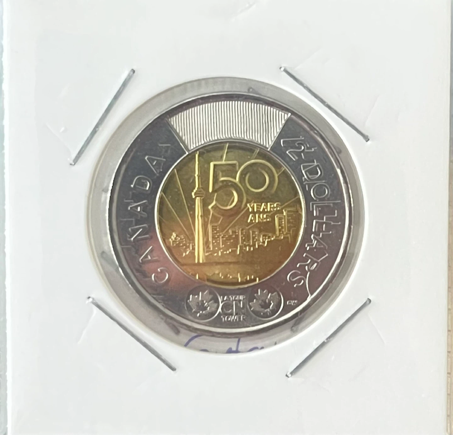 2026 CN Tower commemorative $2 coin rolls - photo 3