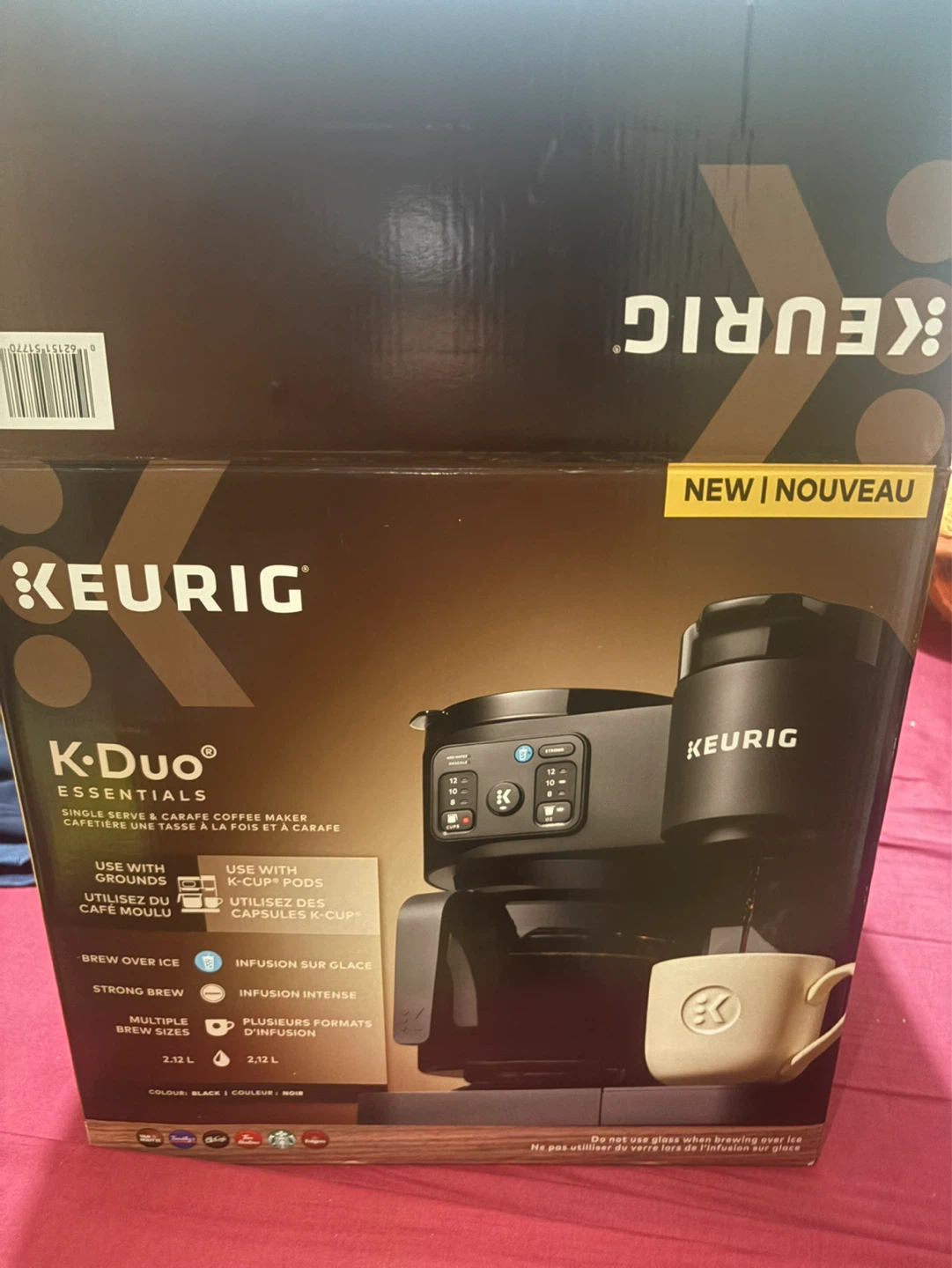 Keurig K-Duo Single Serve & Carafe Coffee Maker