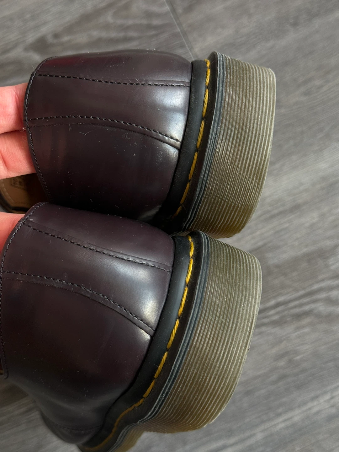 Dr. Martens Leather Oxford Shoes Size 11 - photo 4