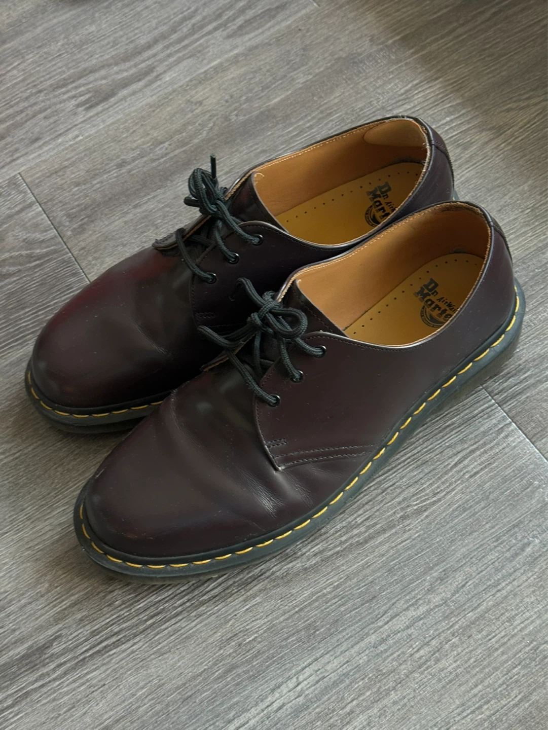 Dr. Martens Leather Oxford Shoes Size 11