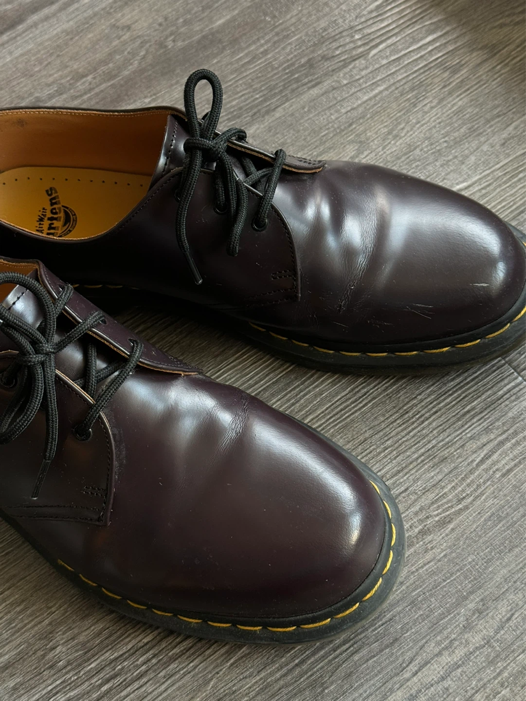 Dr. Martens Leather Oxford Shoes Size 11 - photo 2