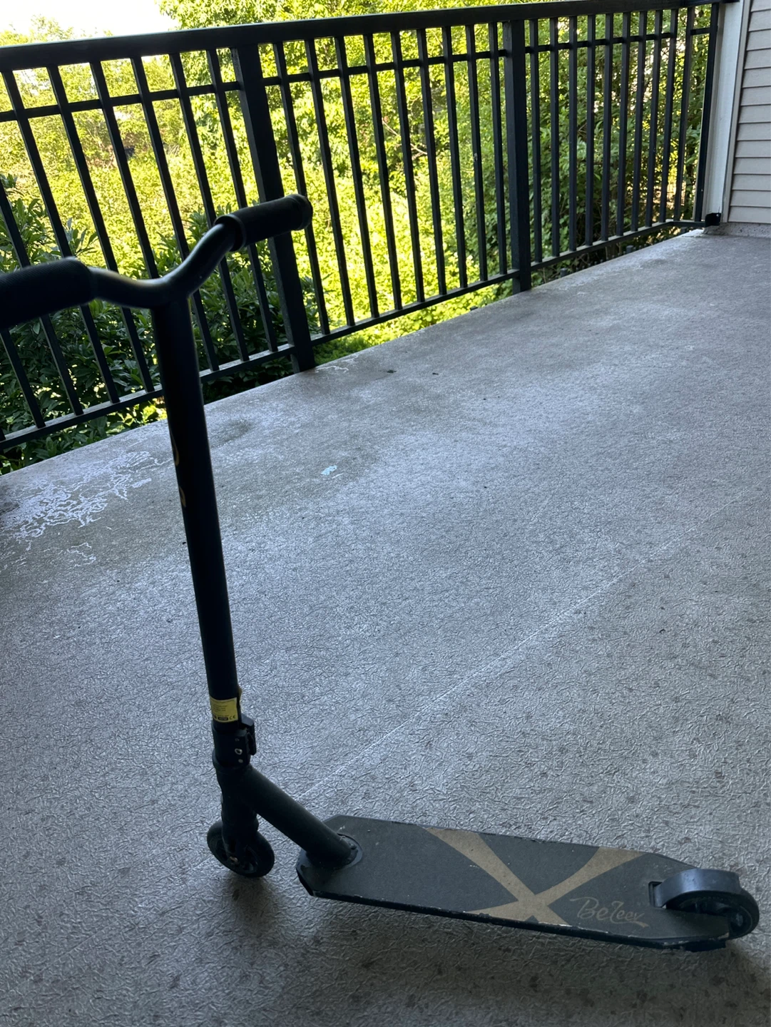 Black and Gold Scooter