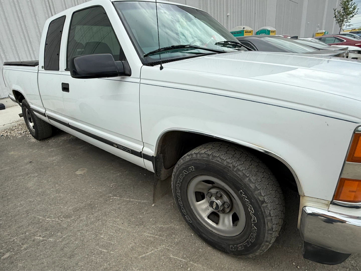 White Chevrolet Pickup Truck - photo 2