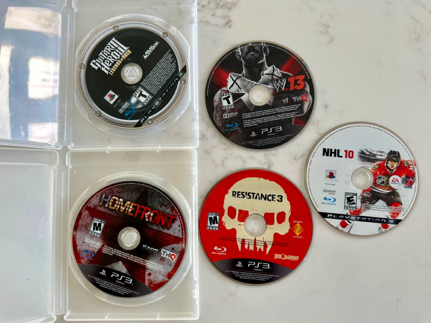 Large PS3 Video Game Collection 52 PS3 and 2 PS4 - photo 2