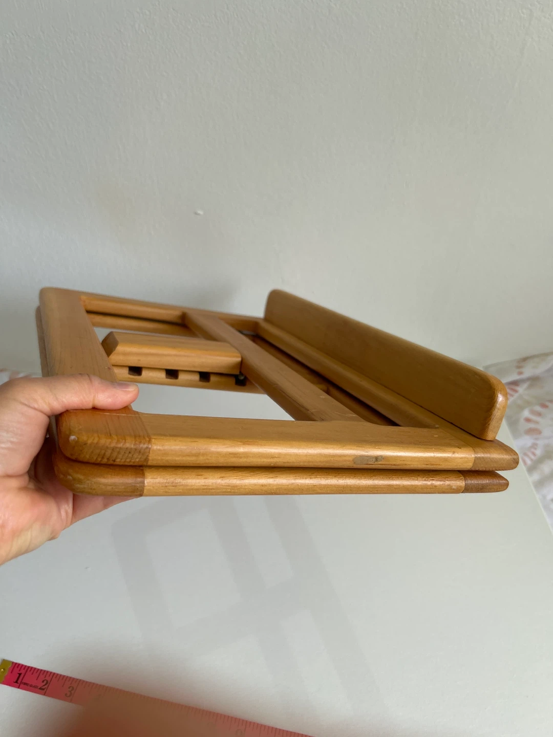 Wooden Adjustable Cookbook Stand - photo 3