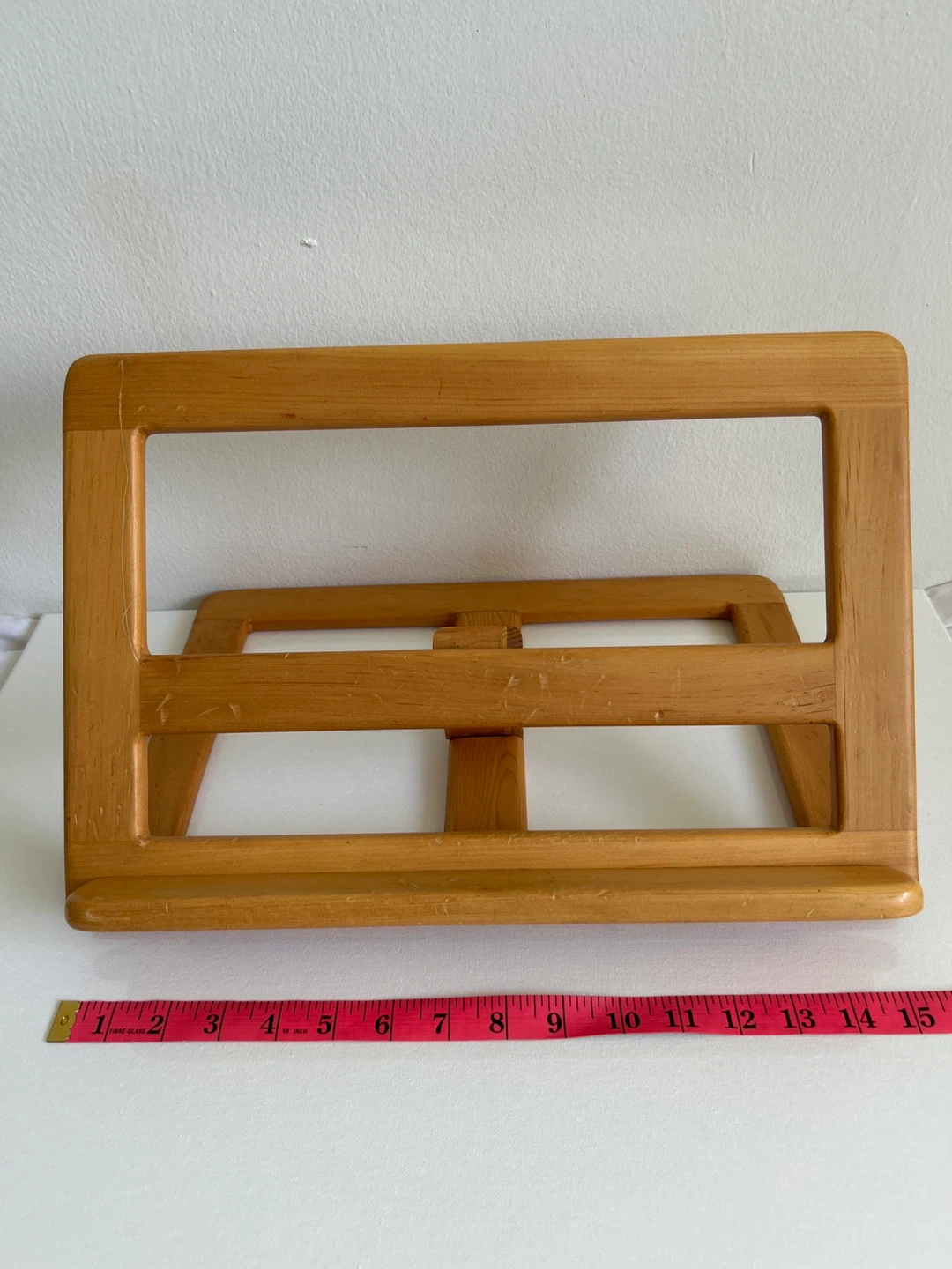 Wooden Adjustable Cookbook Stand