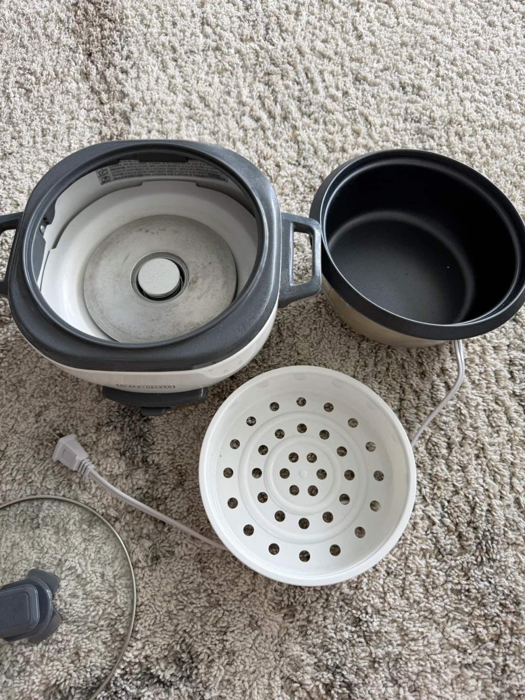 Black + Decker Rice Cooker and fruit basket - photo 2