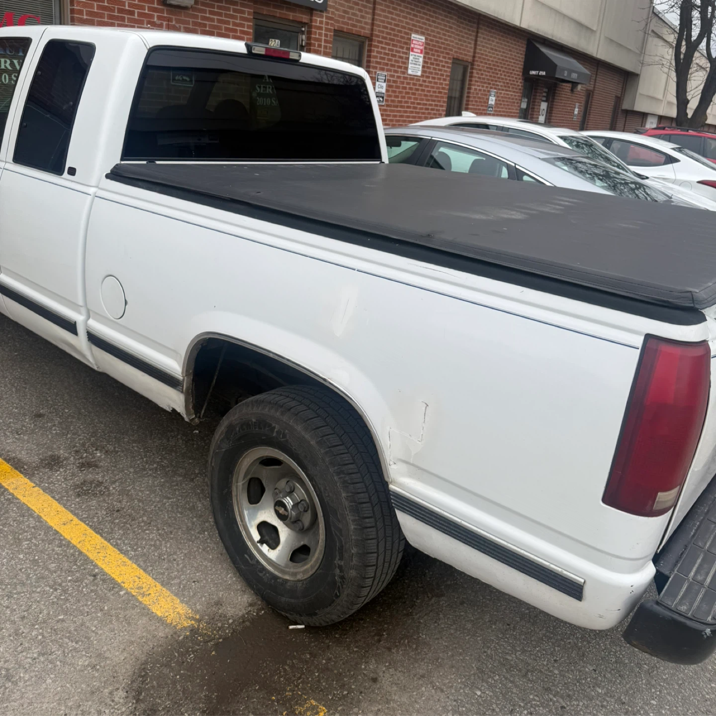 White Chevrolet Pickup Truck - photo 3